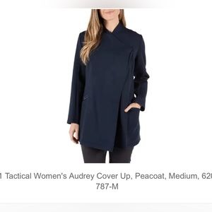 511 tactical women’s Audrey cover up peacoat (discontinued) size small